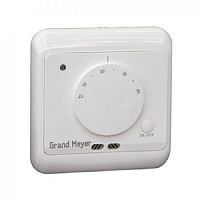 Терморегулятор механический Grand Meyer MST-2 датчик воздуха 3.6кВт 16А белый картинка 